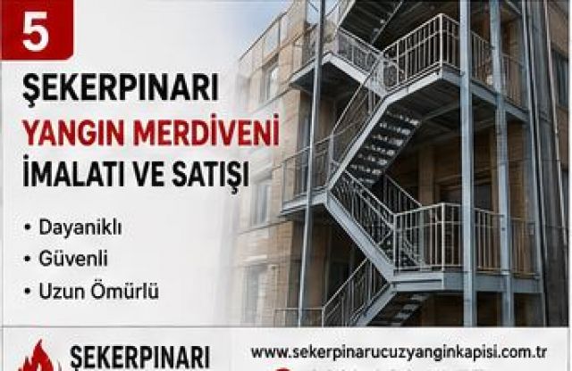 Şekerpınar Yangın Merdiveni İmalatı ve Satışı