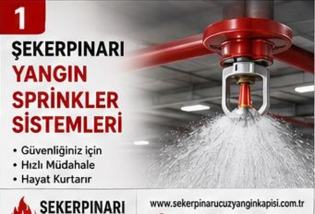 Şekerpınar Yangın Sprinkler Sistemleri